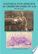 Le journal d'un artilleur au Chemin des Dames, en 14-18