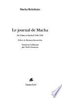 Le journal de Macha