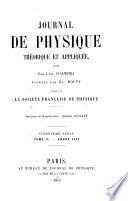 Le journal de physique et le radium