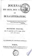 Le journal des arts, des sciences et de la littérature
