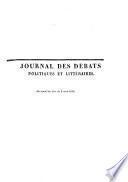 Le journal des débats politiques et littéraires 1814-1914