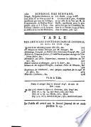 Le journal des sçavans, pour l'anne ...