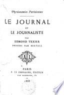 Le journal et le journaliste