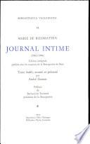 Le Journal intime