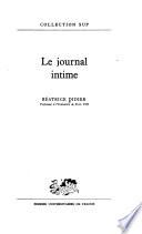 Le journal intime
