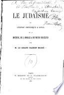 Le judaisme