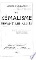 Le Kémalisme devan les alliés
