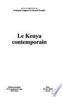 Le Kenya contemporain