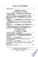 Le langage du corps