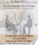 Le langage du corps