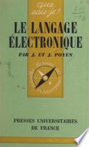 Le langage électronique