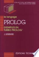 Le langage Prolog
