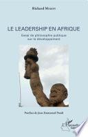 Le leadership en Afrique