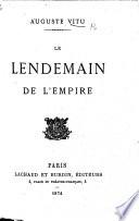 Le lendemain de l'empire