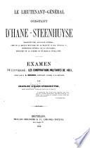 Le lieutenant-général Constant d'Hane-Steenhuyse ...