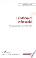 Le littéraire et le social