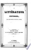 Le littérateur universel