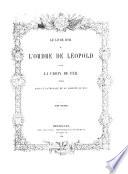 Le livre d'or de l'Ordre de Léopold et de la Croix de fer