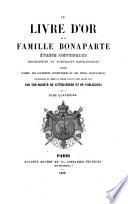 Le livre d'or de la famille Bonaparte