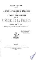 Le livre de conduite du régisseur