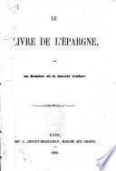 Le livre de l'épargne