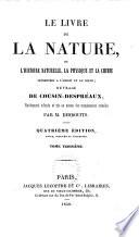 Le livre de la nature, ou: L'histoire naturelle, la physique et la chimie présentées à l'esprit et au cœur