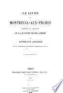 Le livre de Montreuil-aux-Pêches