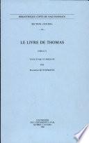 Le livre de Thomas