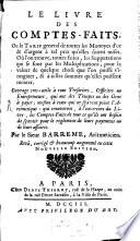 Le Livre des Comptes-Faits