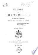 Le livre des hirondelles