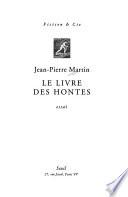 Le livre des hontes