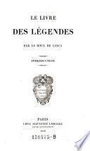 Le livre des légendes