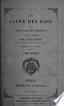 Le livre des rois