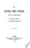 Le livre des snobs