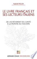 Livre Le livre français et ses lecteurs italiens
