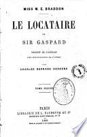 Le locataire de Sir Gaspar