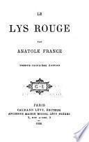 Le lys rouge