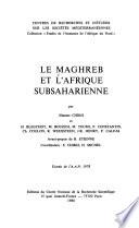 Le Maghreb et l'Afrique subsaharienne