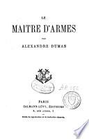 Le maître d'armes par Alexandre Dumas