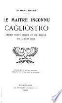 Le maître inconnu, Cagliostro