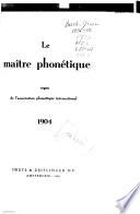 Le Maître phonétique