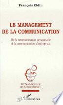 Le management de la communication