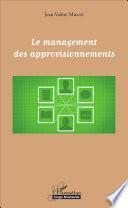 Le management des approvisionnements