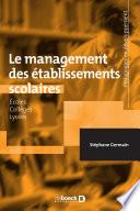 Le management des établissements scolaires