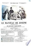 Le manteau de Joseph vaudeville en un acte par mm. Louis Boyer et Charles Nuitter