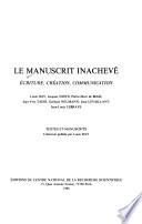 Le Manuscrit inachevé