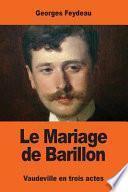 Le Mariage de Barillon