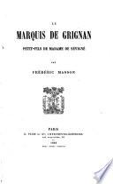 Le marquis de Grignan