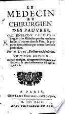 Le medicin et chirurgien des pauvres
