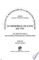 Le Mémorial de Lyon en 1793: Famille Fichet